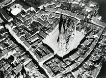 Münsterplatz Freiburg um 1918