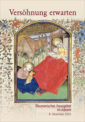 Quelle: Geburt Jesu, aus dem Stundenbuch des „Meister des Jacques de Besancon“ (Handschrift 69 f. 48r, Französische Schule, Fitzwilliam Museum, Universität Cambridge) © Bridgeman Images, Abdruck mit freundlicher Genehmigung